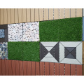 Automated Manufacturing Outdoor PE material garden artificial grass/decorative grass tiles